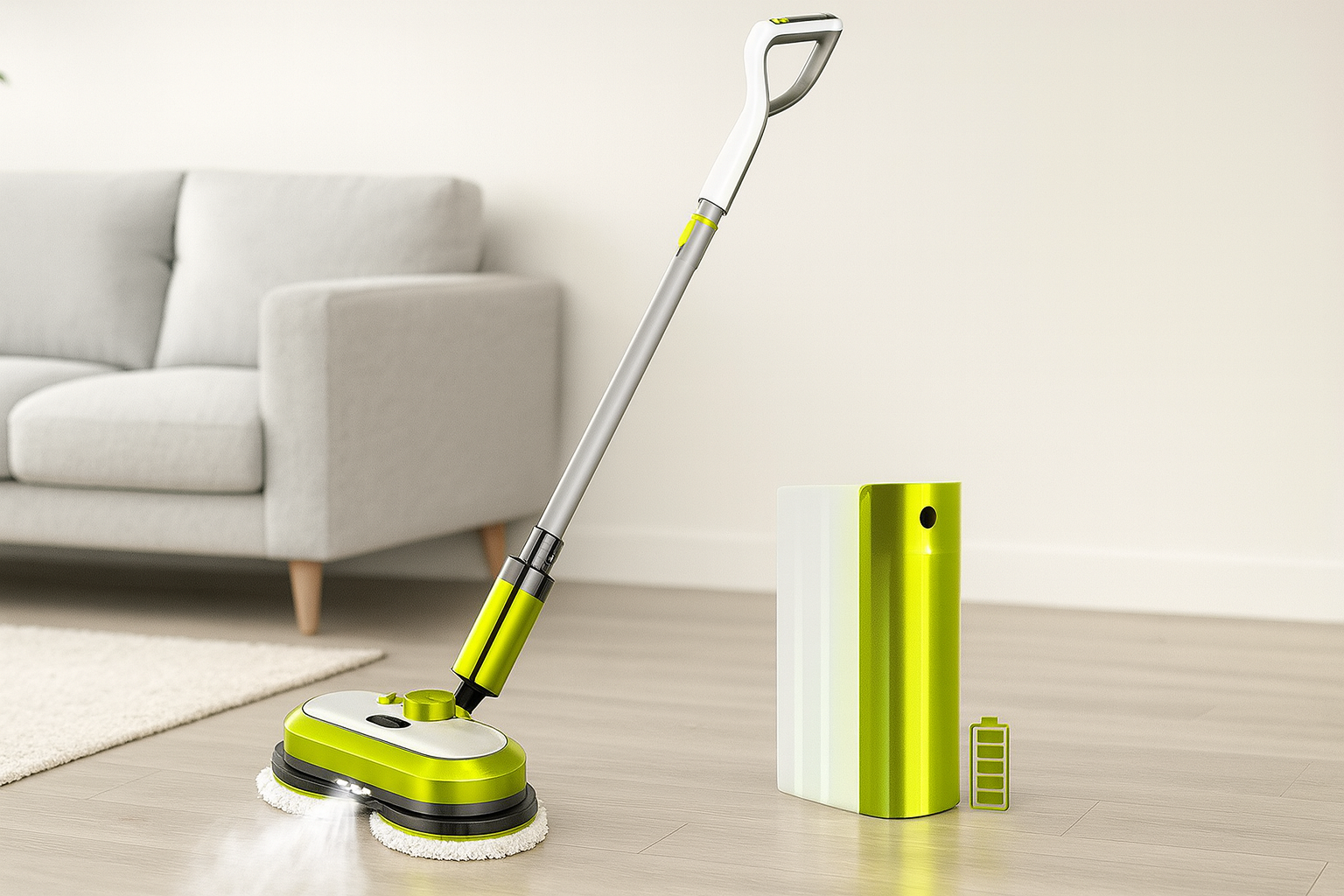 Cordless Electric Floor Polisher